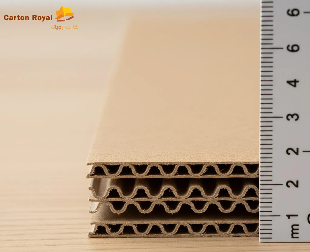 ضخامت کارتن