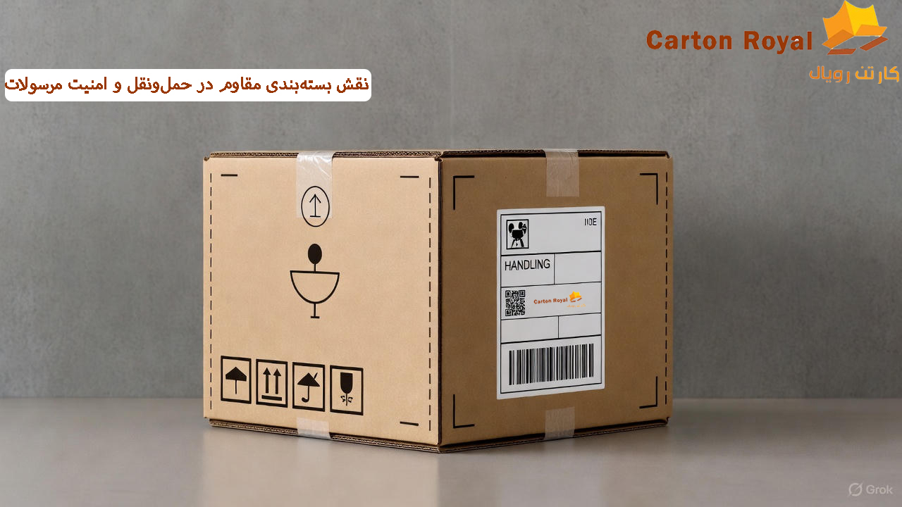 نقش بسته‌بندی مقاوم در حمل‌ونقل و امنیت مرسولات